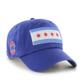 Chicago Cubs Chicago Flag Royal '47 Clean Up Adjustable Hat product image 1, provided for visual reference and product