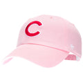 Chicago Cubs Women Pink Adjustable Clean-Up Hat product image 1, provided for visual reference and product detail review
