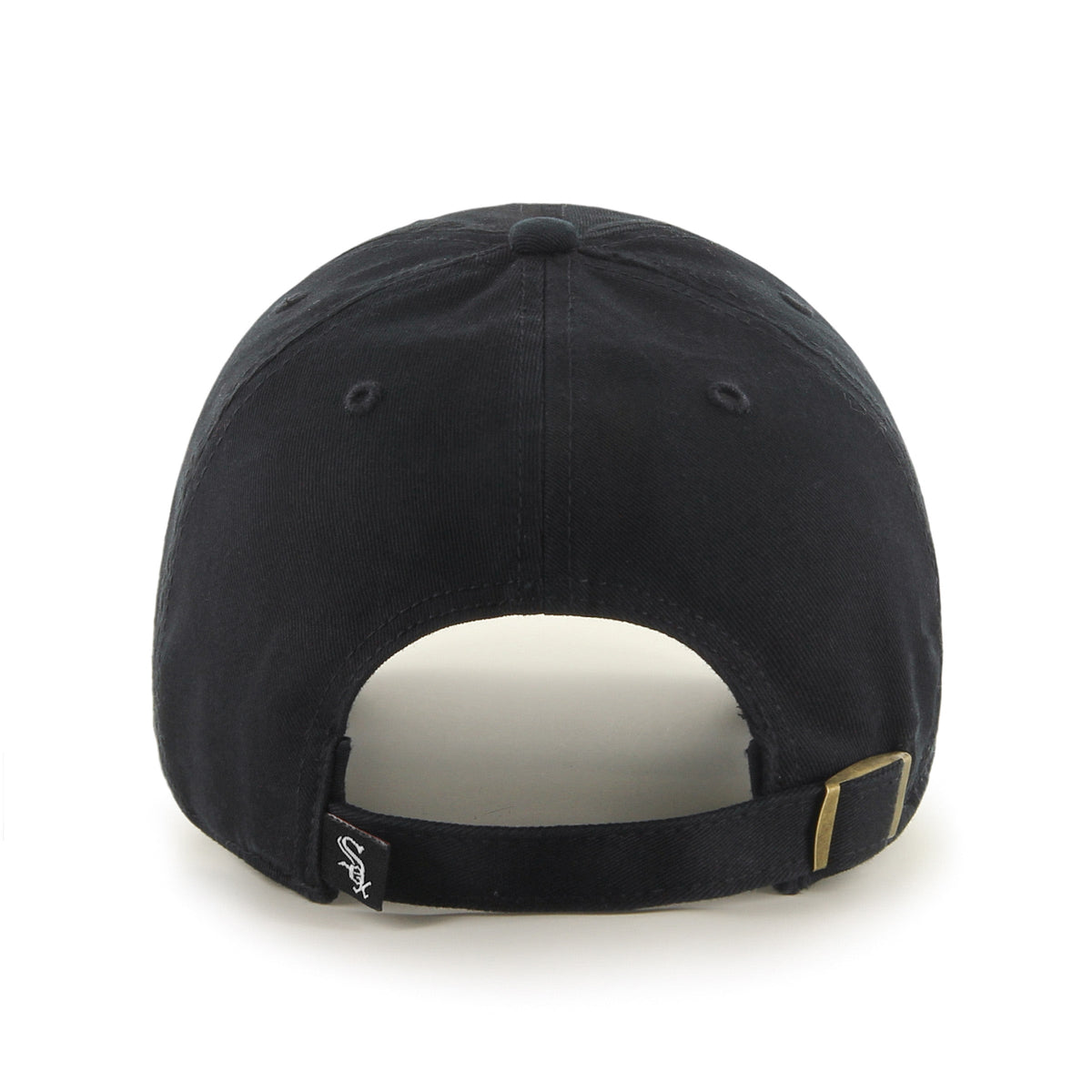 Chicago White Sox 47' Clean Up Black Adjustable Hat product image 2, provided for visual reference and product detail review