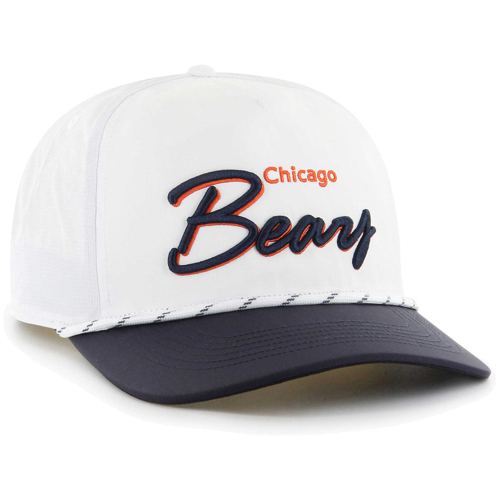 Chicago Bears '47 White Chamberlain Hitch Adjustable Hat product image 2, provided for visual reference and product detail