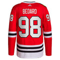 Connor Bedard Chicago Blackhawks NHL Adidas Men Red Primegreen Authentic Pro Stitched Jersey product image 1, provided for