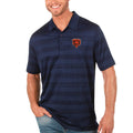Chicago Bears Navy Compass Polo Shirt product image 1, provided for visual reference and product detail review