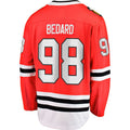 Connor Bedard Chicago Blackhawks NHL Fanatics Branded Men Red Breakaway Jersey product image 1, provided for visual