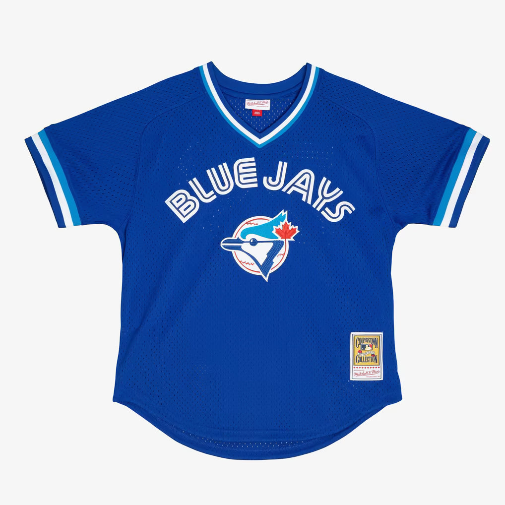 Joe Carter Toronto Blue Jays MLB Mitchell & Ness Men Royal Blue 1993 Authentic BP Jersey product image 1, provided for