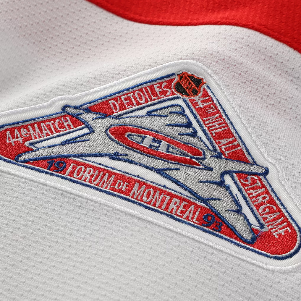 Patrick Roy Montreal Canadiens NHL Mitchell & Ness Men White 1992-93 Power Play Authentic Jersey product image 5, provided