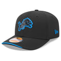 Detroit Lions NFL New Era Men Black 9Seventy 2026 Sideline Stretch Snapback product image 1, provided for visual reference