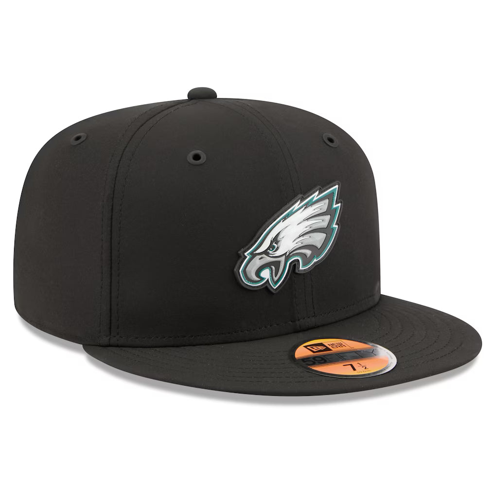 Philadelphia Eagles NFL New Era Men Black 59Fifty 2026 Sideline Fitted Hat product image 4, provided for visual reference
