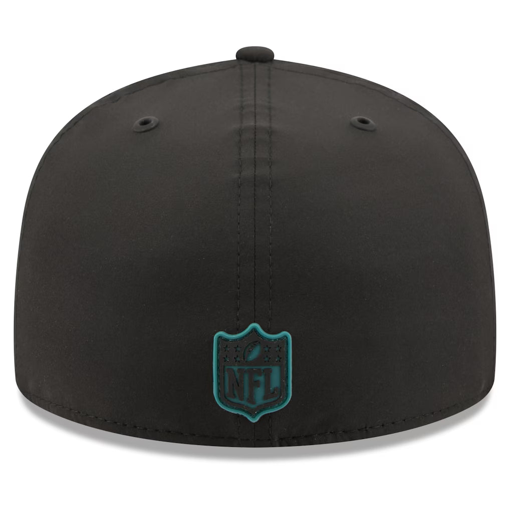 Philadelphia Eagles NFL New Era Men Black 59Fifty 2026 Sideline Fitted Hat product image 2, provided for visual reference