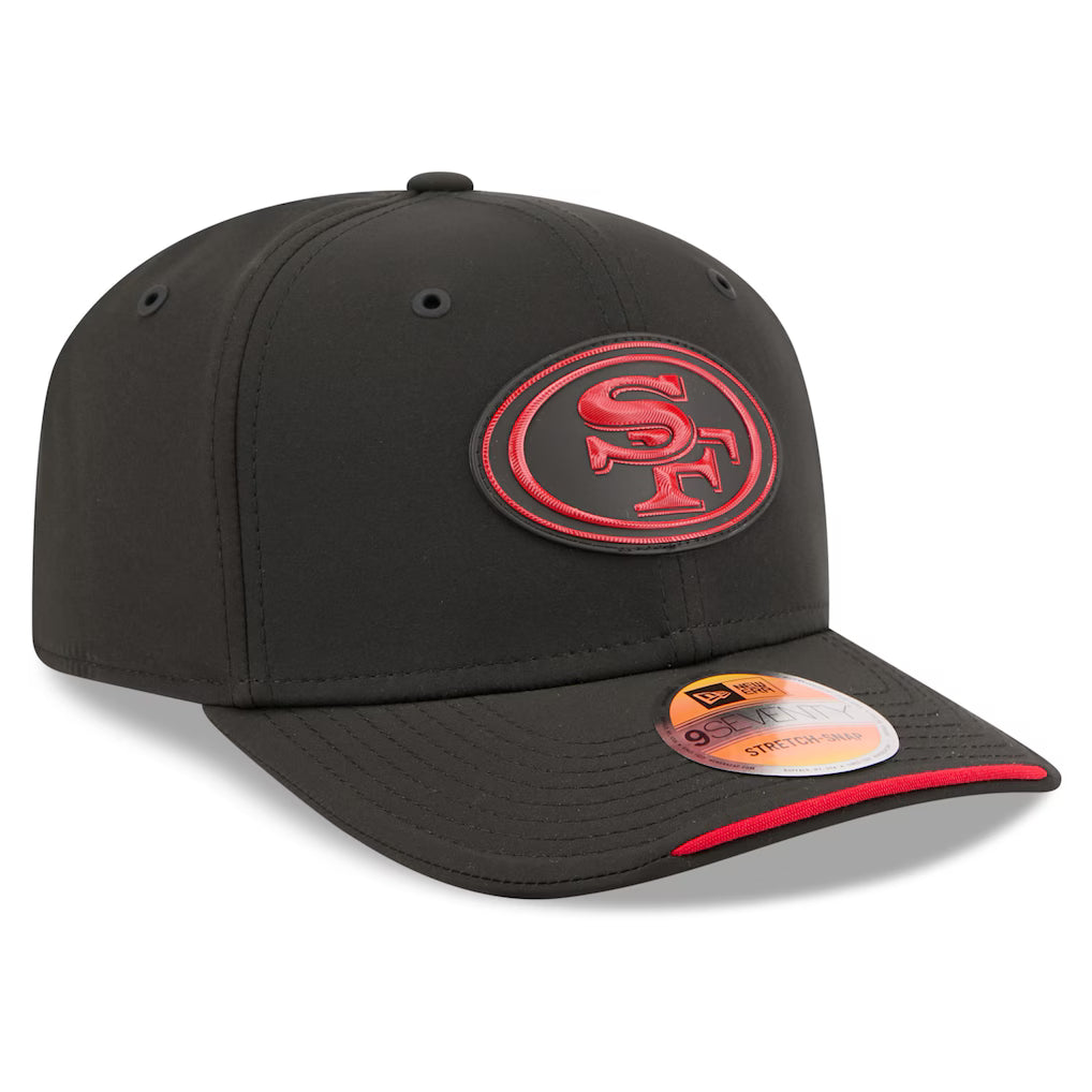 San Francisco 49ers NFL New Era Men Black 9Seventy 2026 Sideline Stretch Snapback product image 4, provided for visual