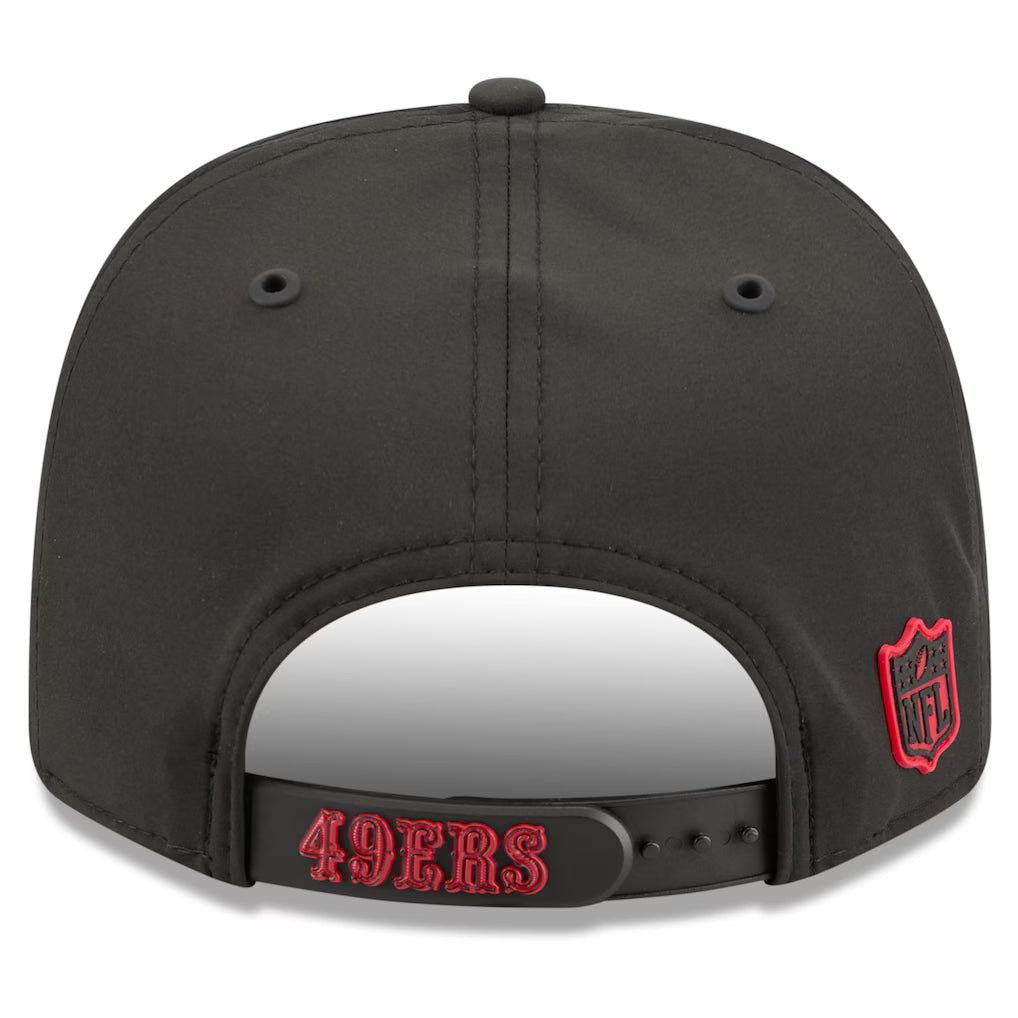 San Francisco 49ers NFL New Era Men Black 9Seventy 2026 Sideline Stretch Snapback product image 2, provided for visual