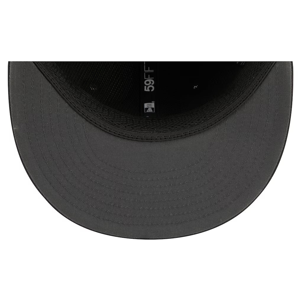Detroit Lions NFL New Era Men Black 59Fifty 2026 Sideline Fitted Hat product image 3, provided for visual reference and