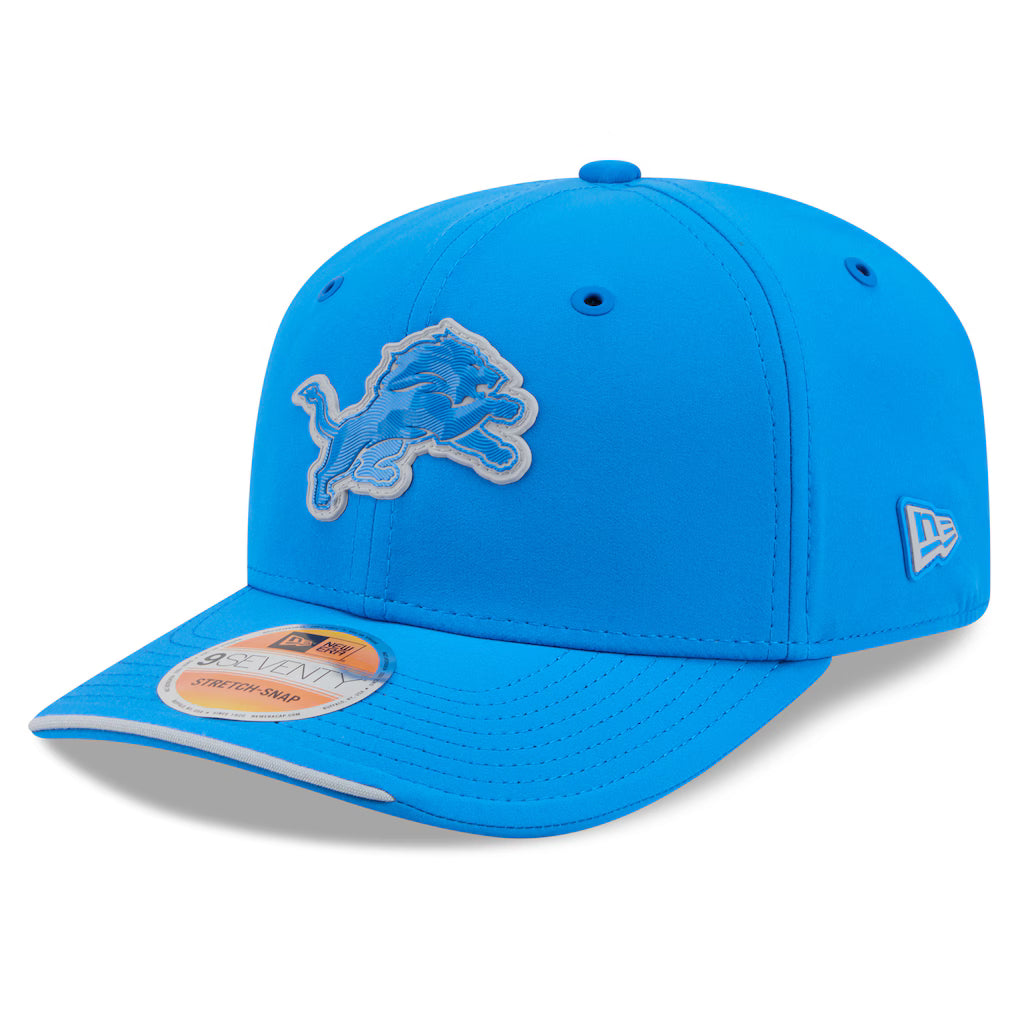Detroit Lions NFL New Era Men Honolulu Blue 9Seventy 2026 Sideline Stretch Snapback product image 1, provided for visual