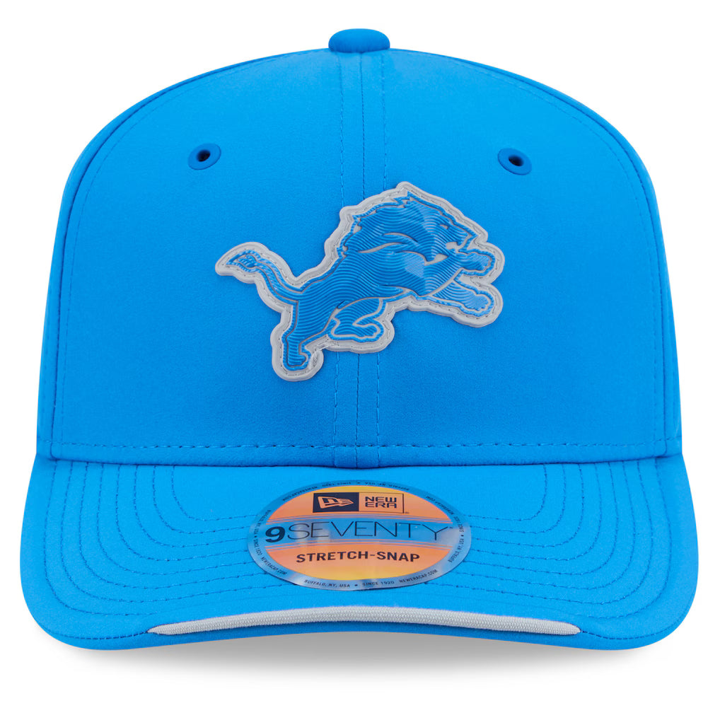 Detroit Lions NFL New Era Men Honolulu Blue 9Seventy 2026 Sideline Stretch Snapback product image 3, provided for visual