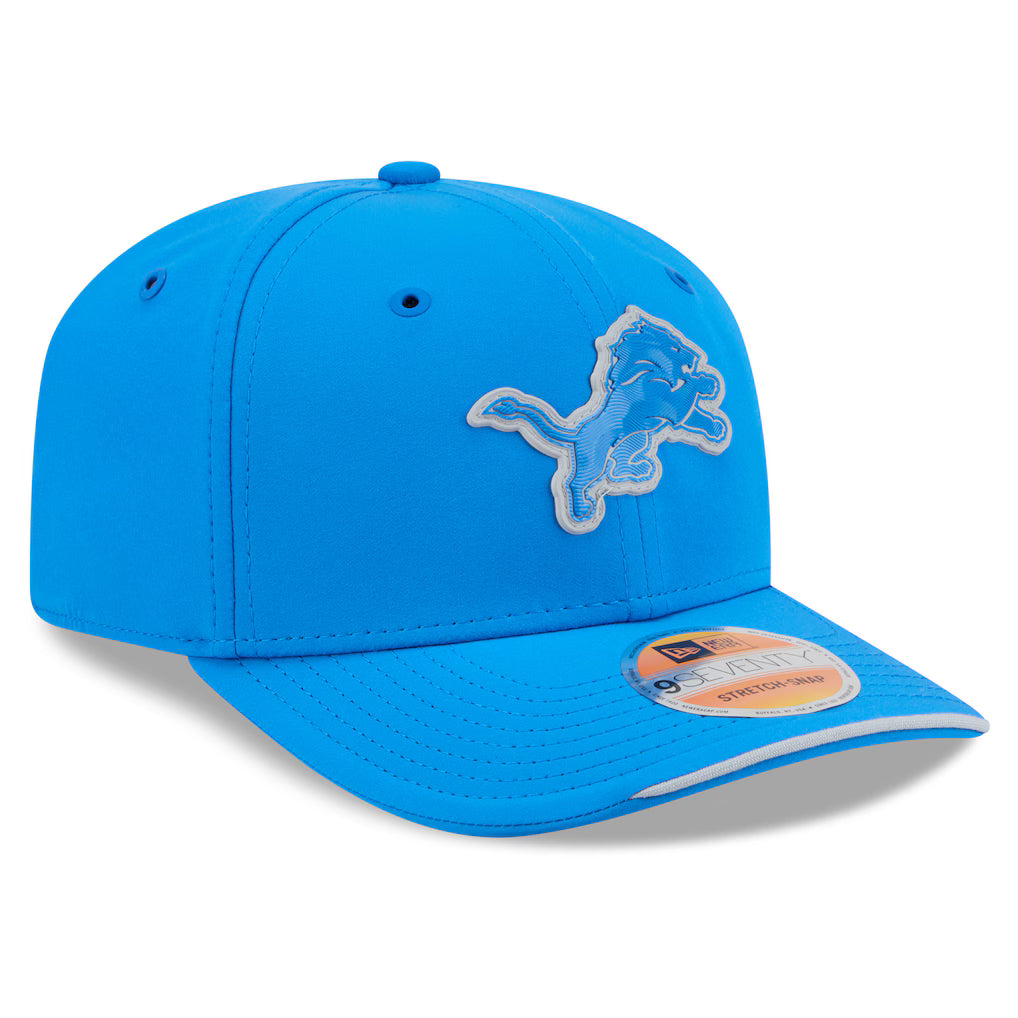 Detroit Lions NFL New Era Men Honolulu Blue 9Seventy 2026 Sideline Stretch Snapback product image 4, provided for visual
