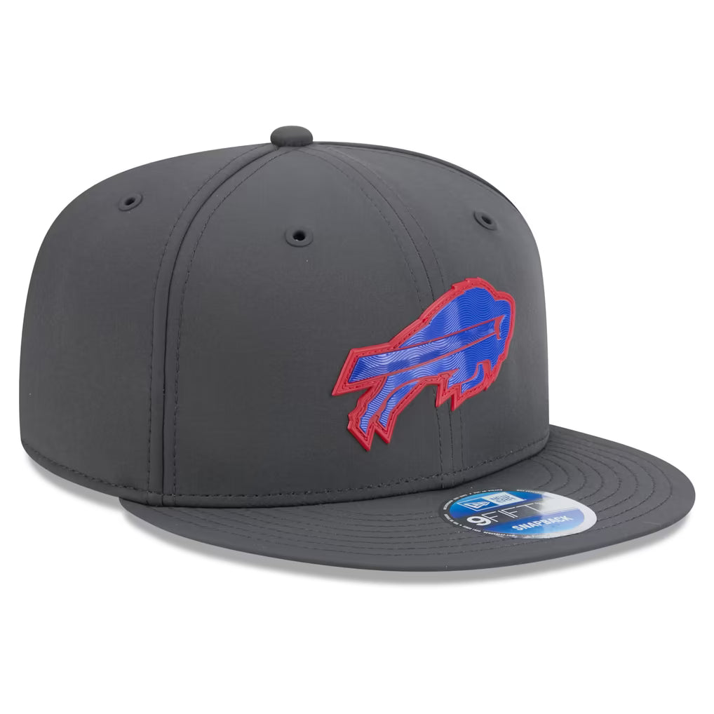 Buffalo Bills NFL New Era Men Charcoal 9Fifty 2026 Sideline Cold Weather Snapback product image 7, provided for visual