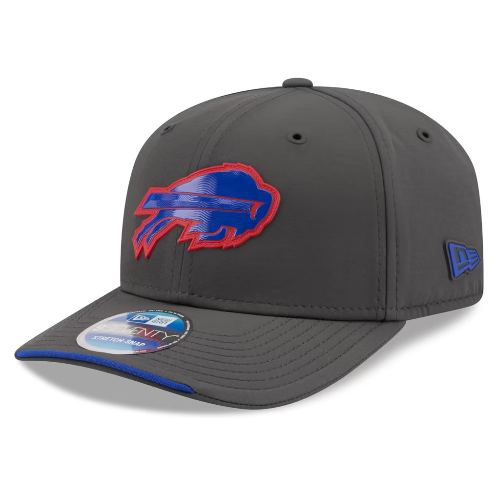 Buffalo Bills NFL New Era Men Charcoal 9Seventy 2026 Sideline Cold Weather Stretch Snapback product image 1, provided for