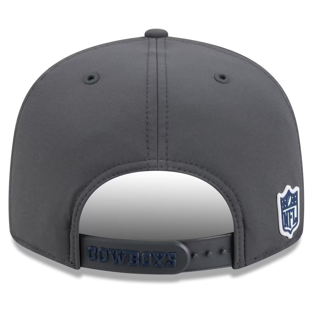 Dallas Cowboys NFL New Era Men Charcoal 9Fifty 2026 Sideline Cold Weather Snapback product image 2, provided for visual