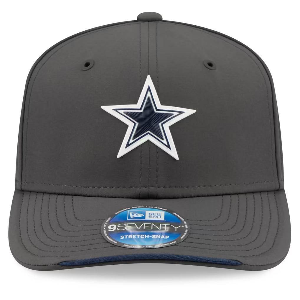 Dallas Cowboys NFL New Era Men Charcoal 9Seventy 2026 Sideline Cold Weather Stretch Snapback product image 6, provided for