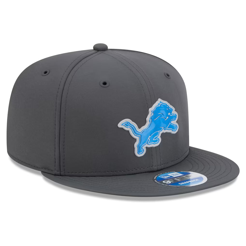 Detroit Lions NFL New Era Men Charcoal 9Fifty 2026 Sideline Cold Weather Snapback product image 3, provided for visual