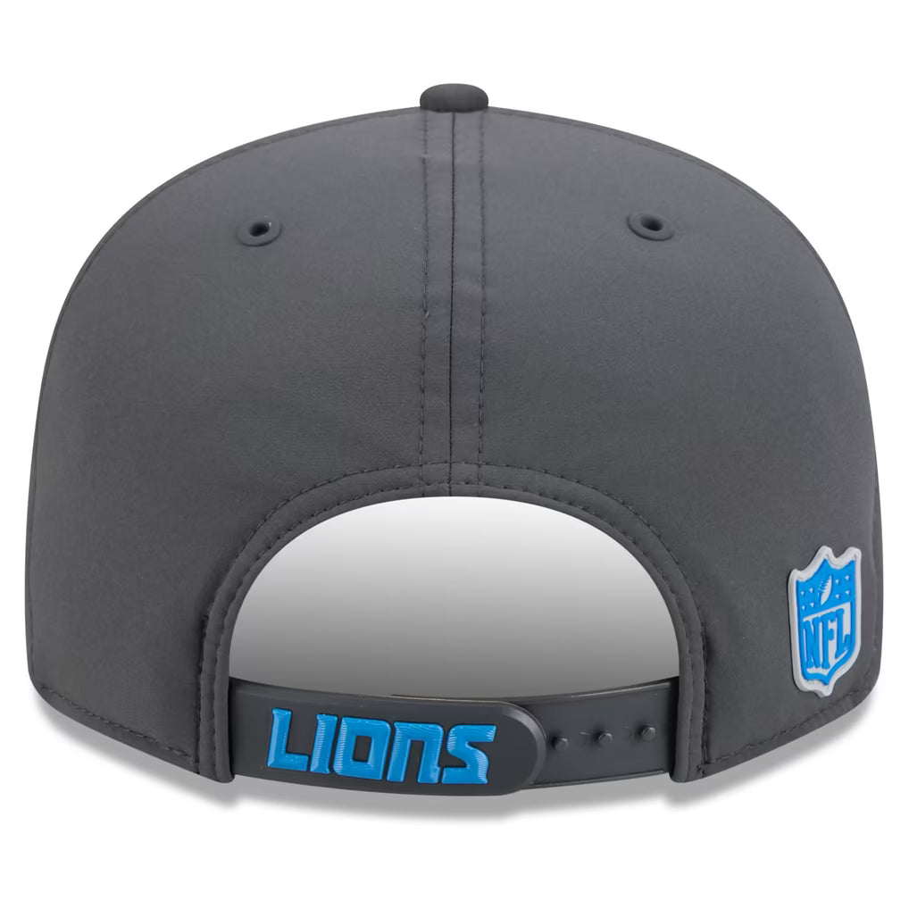 Detroit Lions NFL New Era Men Charcoal 9Fifty 2026 Sideline Cold Weather Snapback product image 2, provided for visual