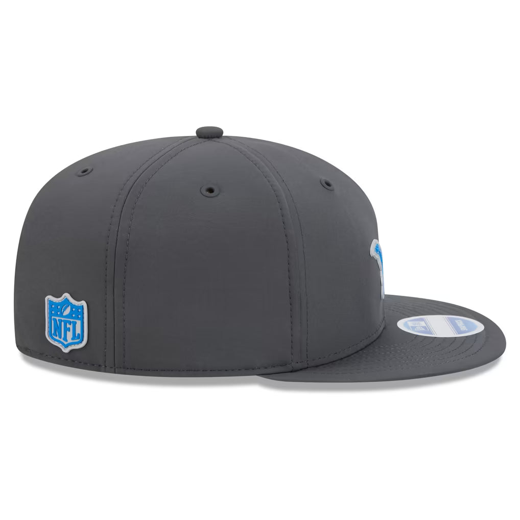 Detroit Lions NFL New Era Men Charcoal 9Fifty 2026 Sideline Cold Weather Snapback product image 5, provided for visual