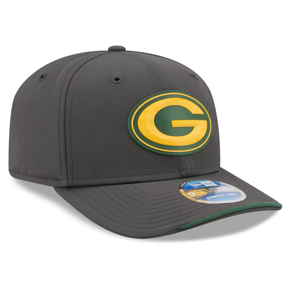 Green Bay Packers NFL New Era Men Charcoal 9Seventy 2026 Sideline Cold Weather Stretch Snapback product image 6, provided