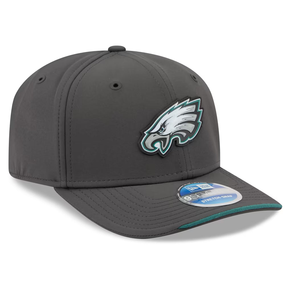 Philadelphia Eagles NFL New Era Men Charcoal 9Seventy 2026 Sideline Cold Weather Stretch Snapback product image 6, provided