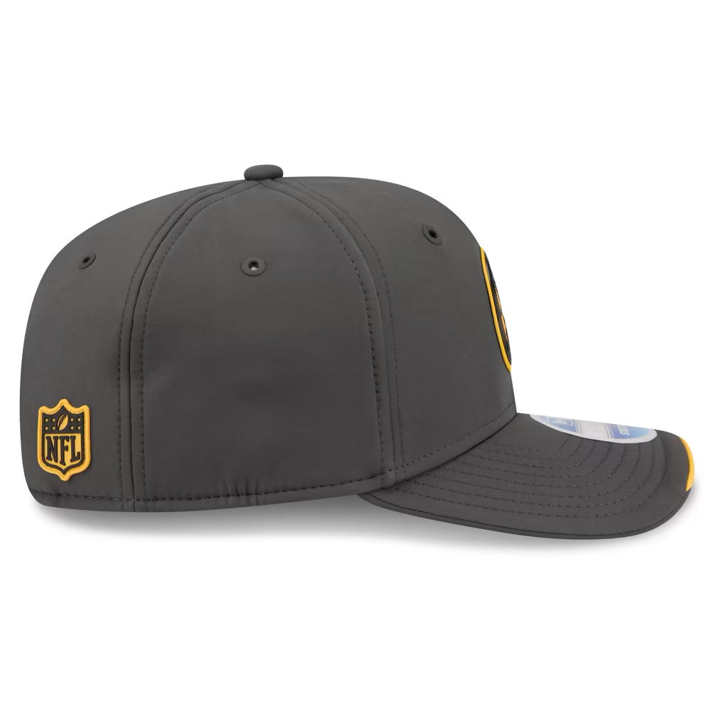 Pittsburgh Steelers NFL New Era Men Charcoal 9Seventy 2026 Sideline Cold Weather Stretch Snapback product image 4, provided
