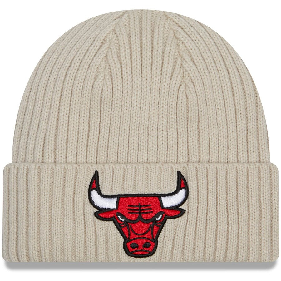 Chicago Bulls Stone Core Classic Cuffed Knit Hat product image 1, provided for visual reference and product detail review