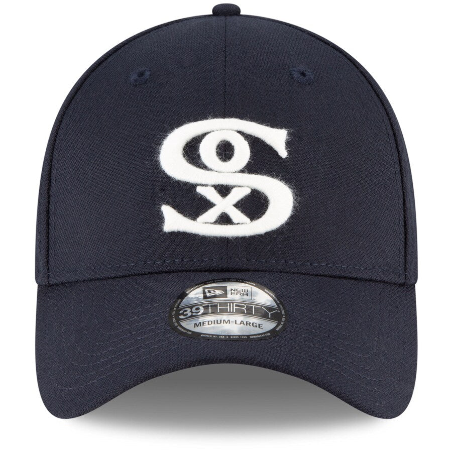 Chicago White Sox New Era Navy 1917 Field of Dreams 39THIRTY Flex Fit Hat product image 2, provided for visual reference and