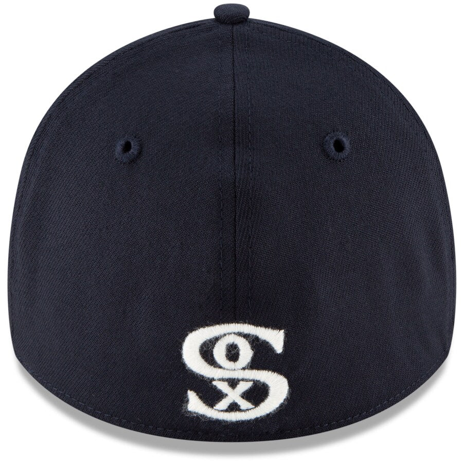 Chicago White Sox New Era Navy 1917 Field of Dreams 39THIRTY Flex Fit Hat product image 4, provided for visual reference and