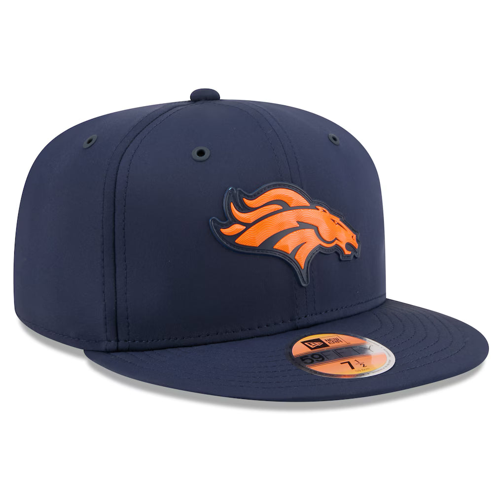Denver Broncos NFL New Era Men Navy 59Fifty 2026 Sideline Fitted Hat product image 4, provided for visual reference and