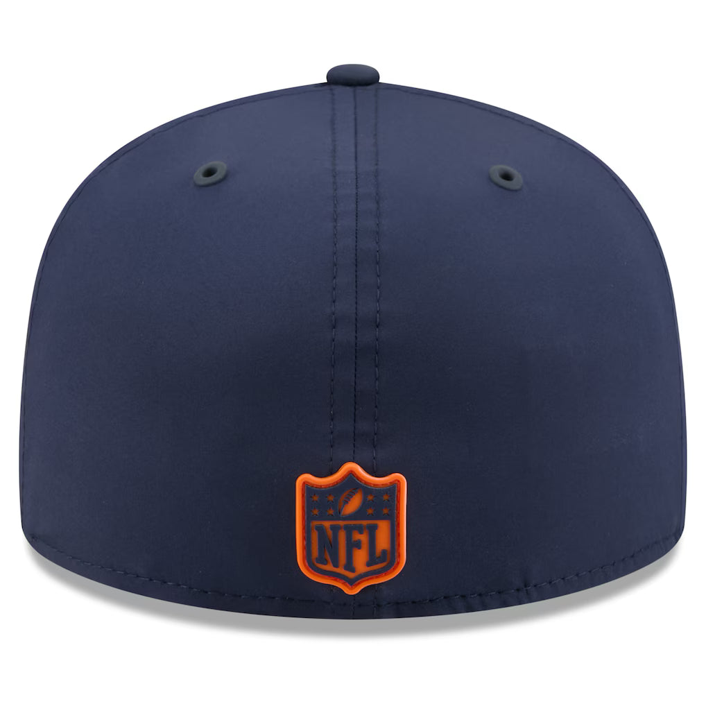 Denver Broncos NFL New Era Men Navy 59Fifty 2026 Sideline Fitted Hat product image 2, provided for visual reference and