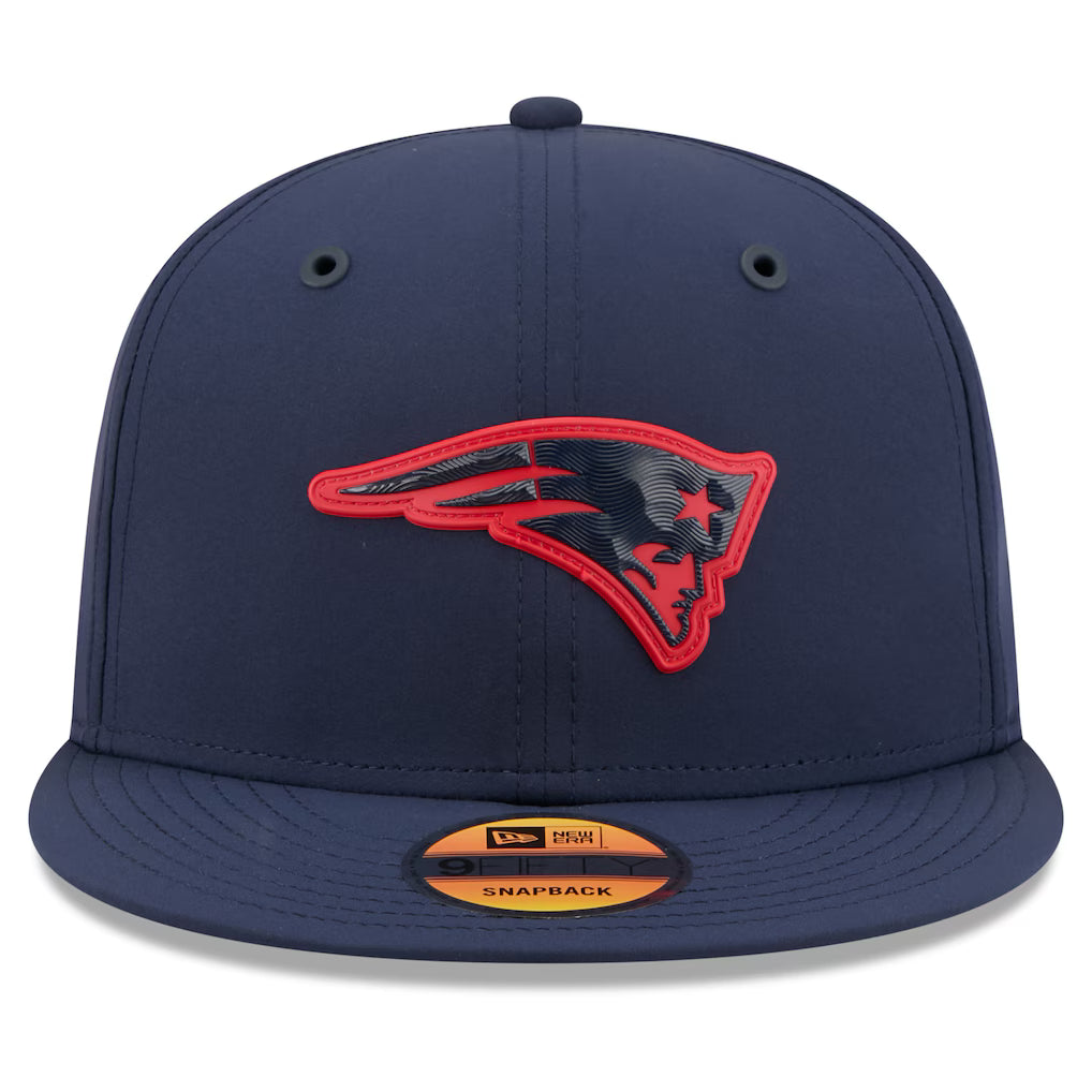 New England Patriots NFL New Era Men Navy 9Fifty 2026 Sideline Snapback product image 3, provided for visual reference and