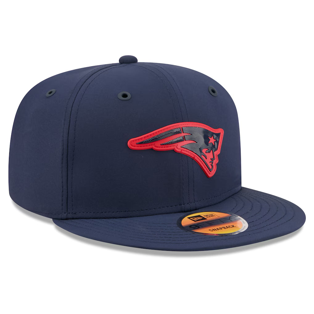 New England Patriots NFL New Era Men Navy 9Fifty 2026 Sideline Snapback product image 4, provided for visual reference and