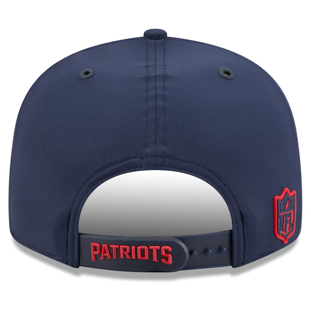 New England Patriots NFL New Era Men Navy 9Fifty 2026 Sideline Snapback product image 2, provided for visual reference and