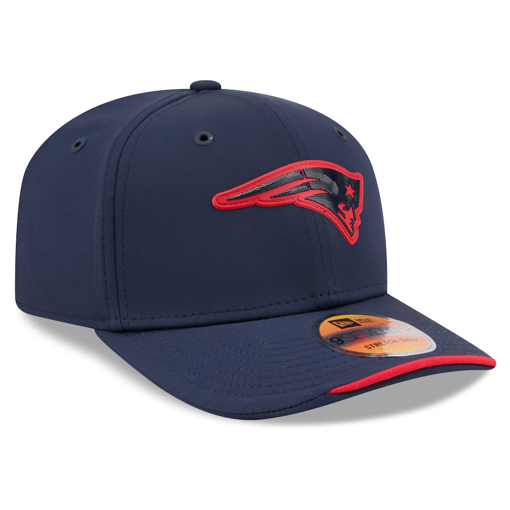 New England Patriots NFL New Era Men Navy 9Seventy 2026 Sideline Stretch Snapback product image 4, provided for visual