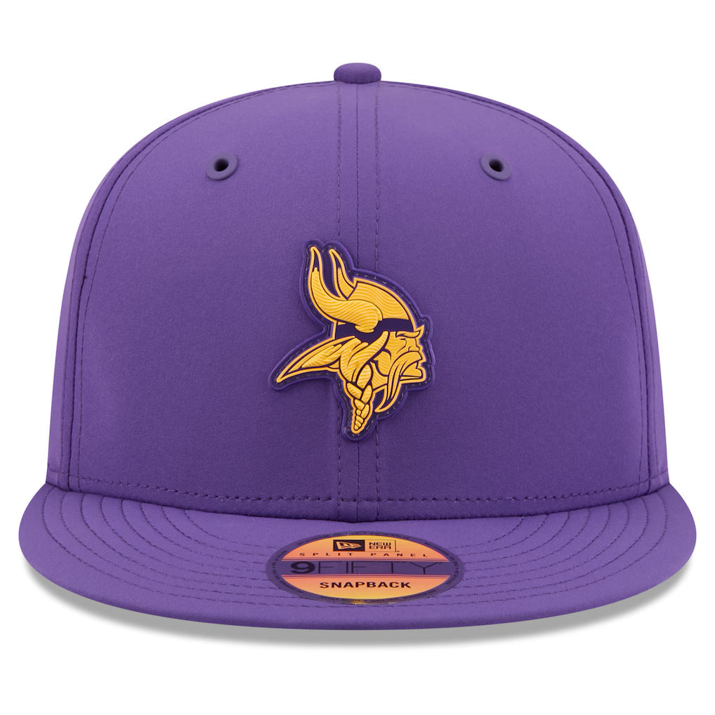 Minnesota Vikings NFL New Era Men Purple 9Fifty 2026 Sideline Snapback product image 3, provided for visual reference and
