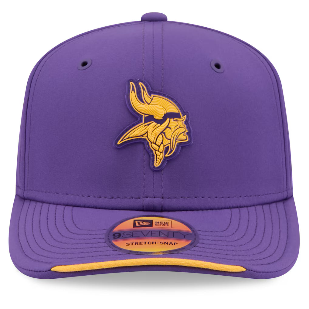 Minnesota Vikings NFL New Era Men Purple 9Seventy 2026 Sideline Stretch Snapback product image 3, provided for visual