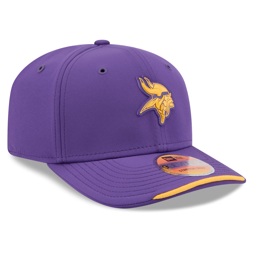 Minnesota Vikings NFL New Era Men Purple 9Seventy 2026 Sideline Stretch Snapback product image 4, provided for visual