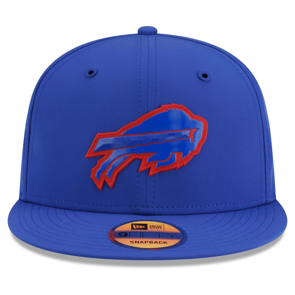 Buffalo Bills NFL New Era Men Majestic Blue 9Fifty 2026 Sideline Snapback Hat product image 5, provided for visual reference
