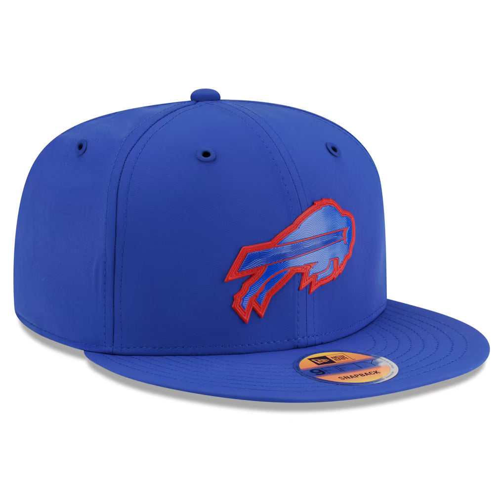 Buffalo Bills NFL New Era Men Majestic Blue 9Fifty 2026 Sideline Snapback Hat product image 4, provided for visual reference