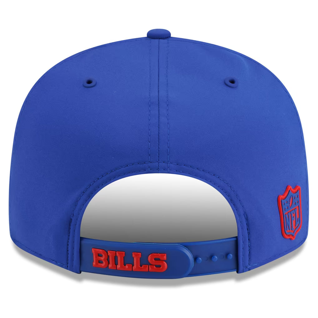 Buffalo Bills NFL New Era Men Majestic Blue 9Fifty 2026 Sideline Snapback Hat product image 2, provided for visual reference