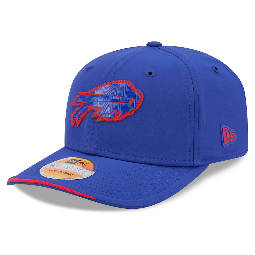 Buffalo Bills NFL New Era Men Royal 9Seventy 2026 Sideline Stretch Snapback product image 1, provided for visual reference
