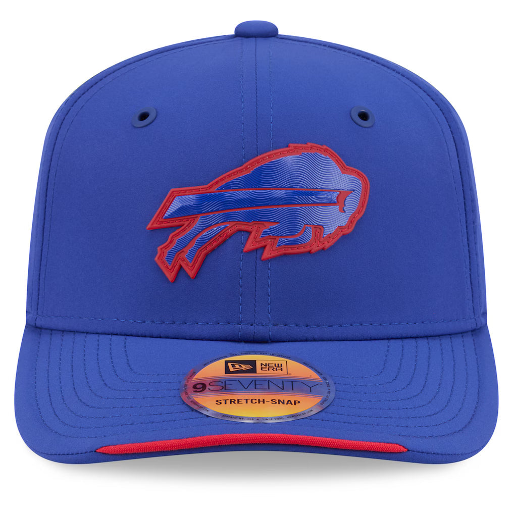 Buffalo Bills NFL New Era Men Royal 9Seventy 2026 Sideline Stretch Snapback product image 3, provided for visual reference