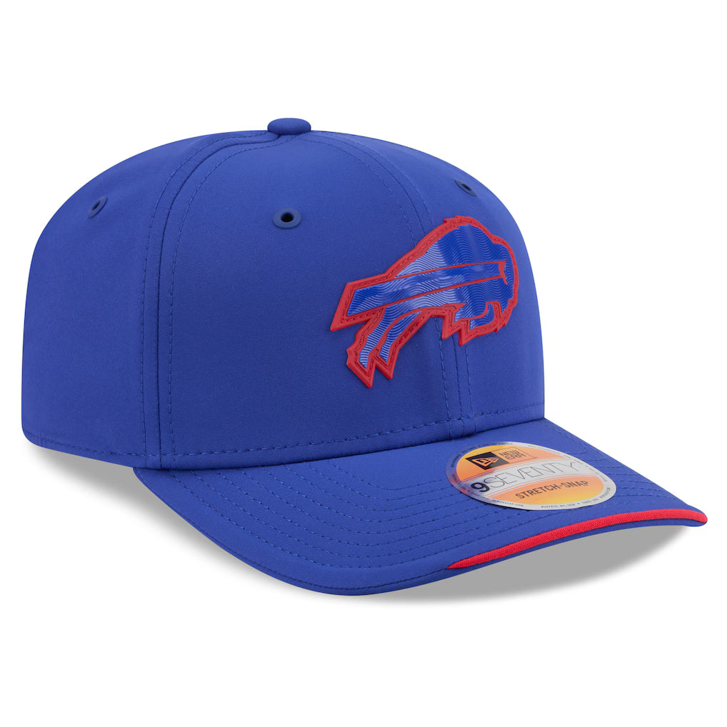 Buffalo Bills NFL New Era Men Royal 9Seventy 2026 Sideline Stretch Snapback product image 4, provided for visual reference