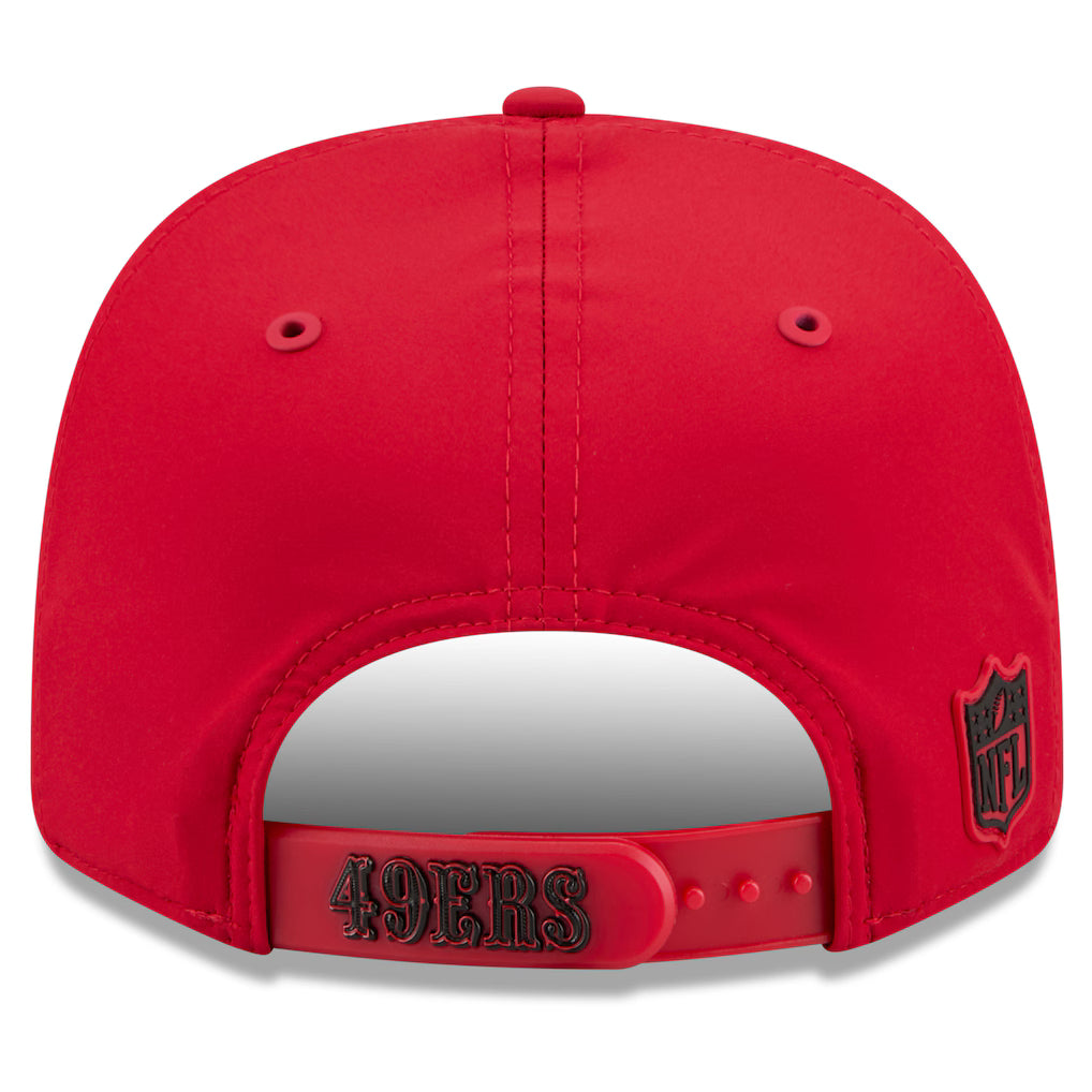 San Francisco 49ers NFL New Era Men Red 9Seventy 2026 Sideline Stretch Snapback product image 2, provided for visual