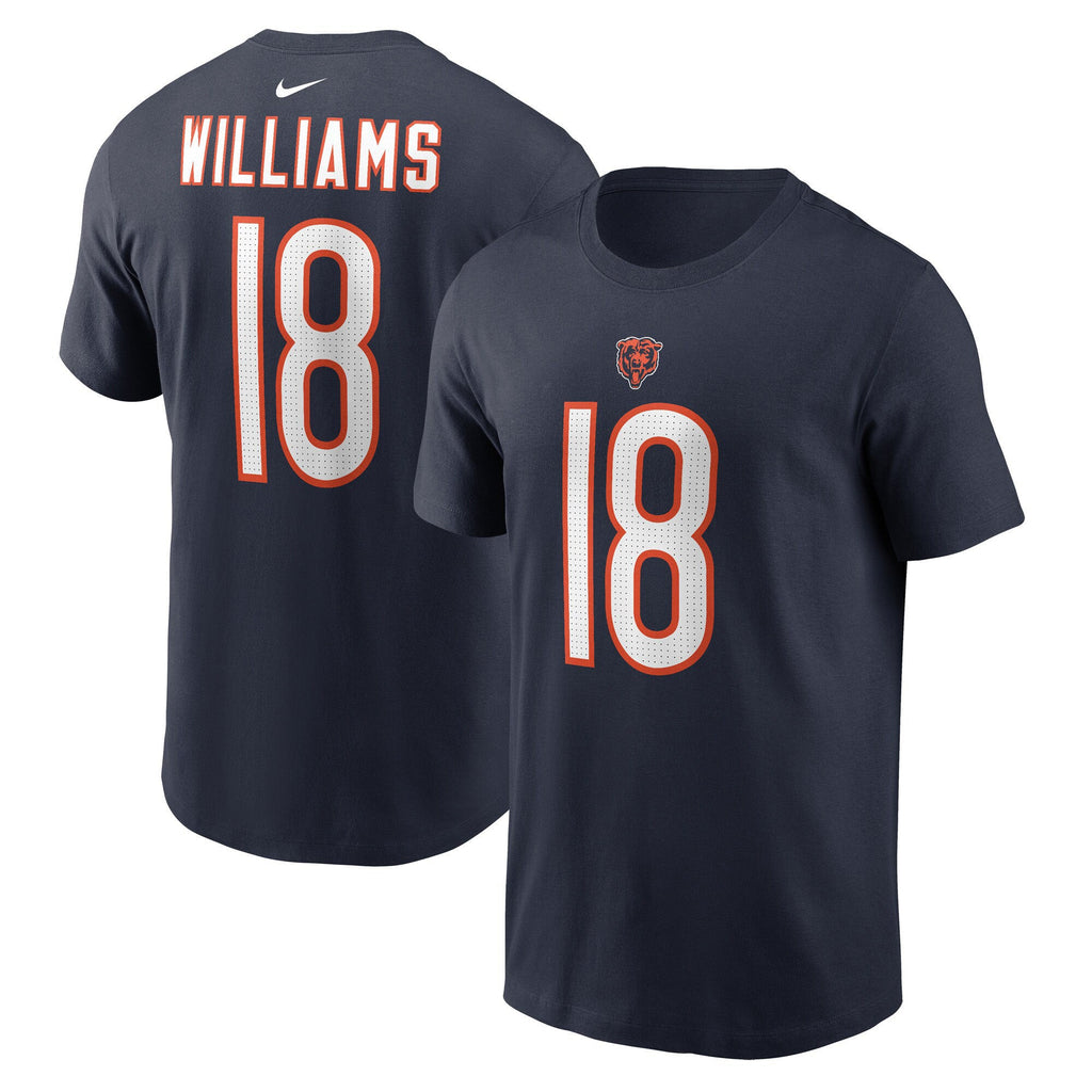 Caleb Williams Chicago Bears Nike Men Name & Number T-Shirt product image 4, provided for visual reference and product