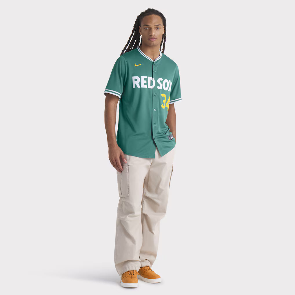 David Ortiz Boston Red Sox MLB Nike Men Green 2025 City Connect Limited Retired Player Jersey product image 7, provided for