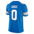 Jahmyr Gibbs Detroit Lions NFL Nike Men Blue Spark Vapor F.U.S.E. Limited Player Sewn Jersey product image 1, provided for